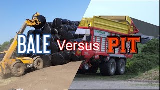 WHICH Is BETTER? BALE SILAGE Or CLAMP SILAGE???