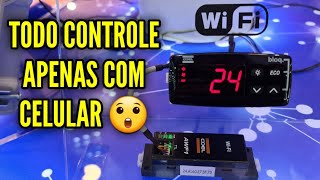 Controlador de temperatura pelo celular - Câmara fria @LAB Coel #1