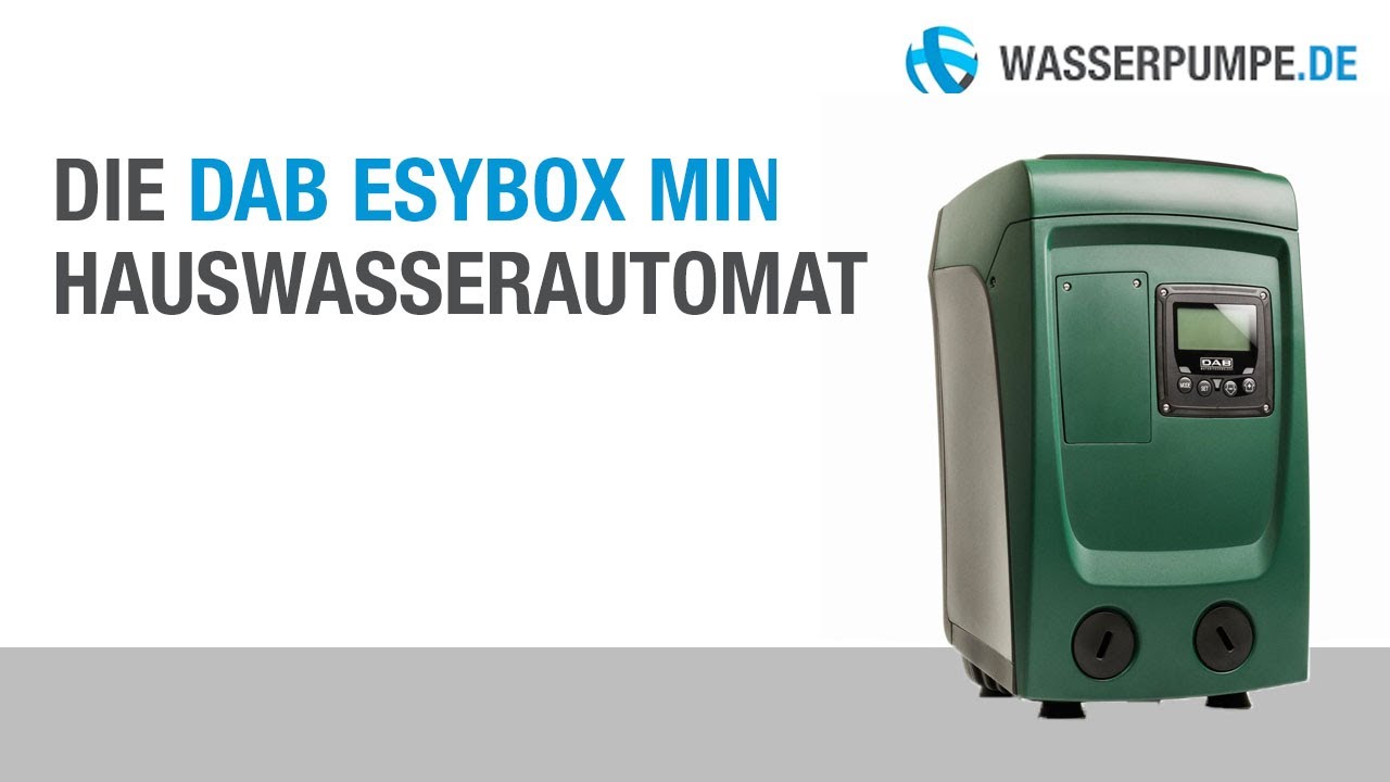 Unboxing: DAB Easybox Mini Hauswasserautomat - YouTube
