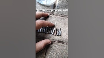 How to easily remove rust #shorts #rust #tools