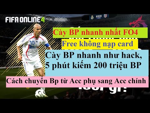 Cày BP FO4 siêu cấp nhanh như Hack | Cách chuyển BP từ acc phụ sang acc chính | AHuy Vlogs