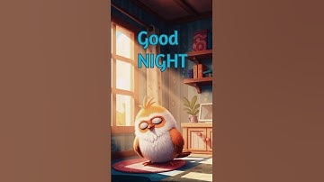 Good Night 🌛Sweet Dreams #goodnight #dream #shorts #motivation #sleep #night #bird #animation #ai
