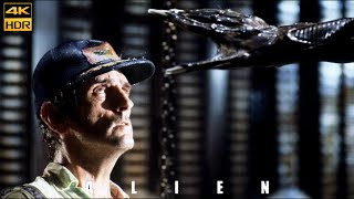 Alien 1979 Xenomorph kills Brett Red Rain Deleted Scene Movie Clip - 4K UHD HDR Custom
