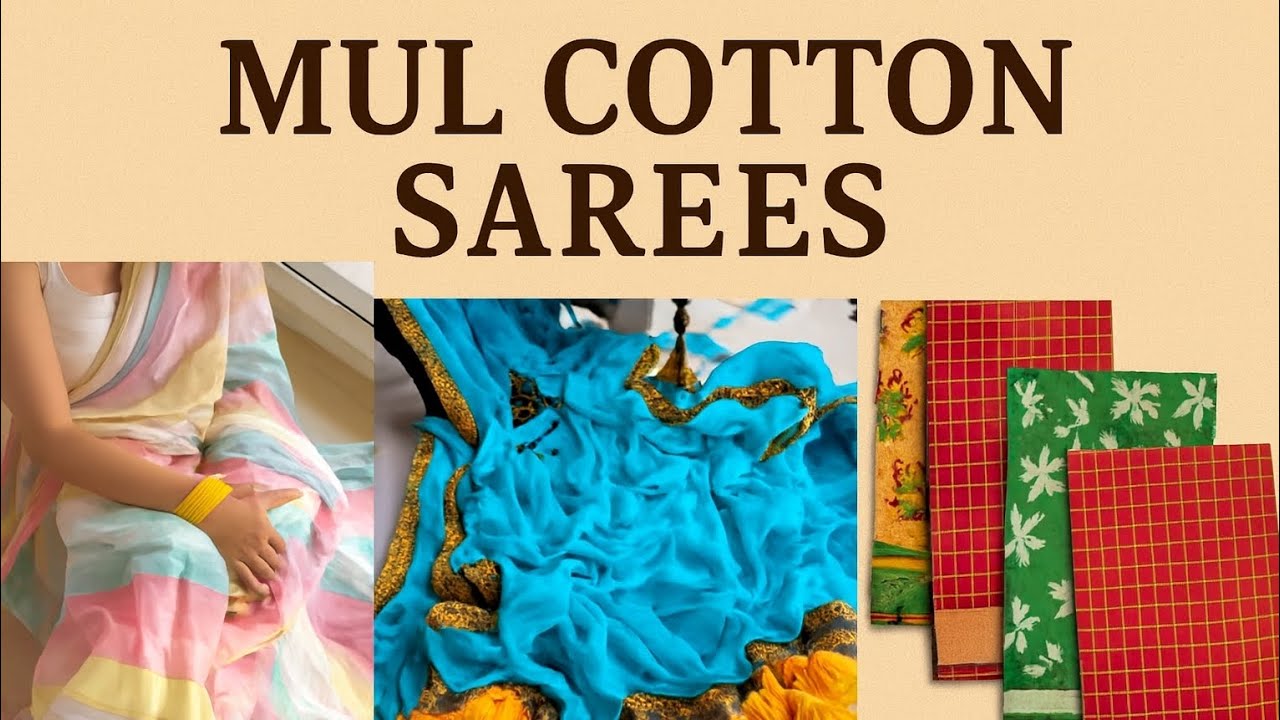  Contact us 91 9059673148 Mul cotton sarees below 800  grab your favorite ones