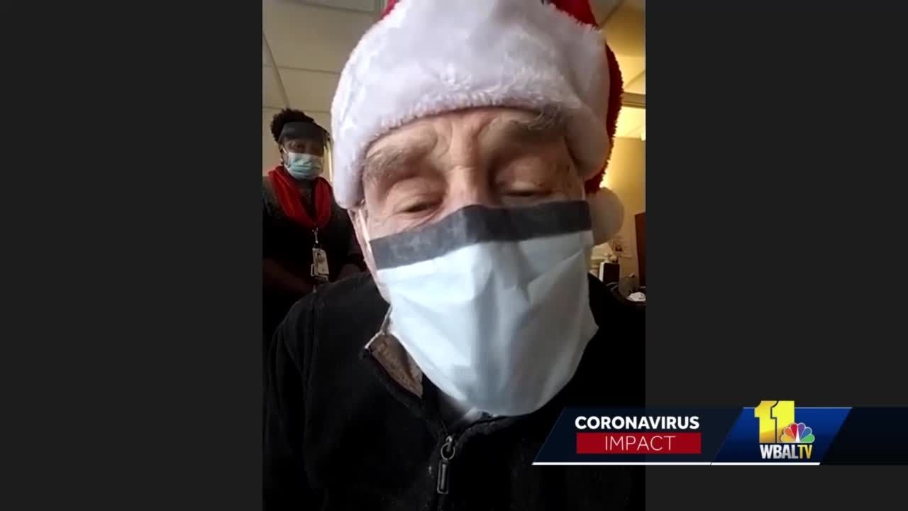 Army vet first to receive COVID-19 vaccine at Loch Raven VA