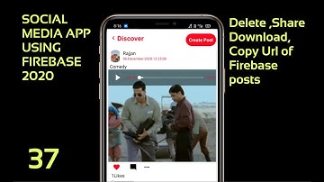 Alert Dialog in Androidx || Social media app using firebase 2020