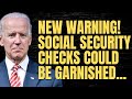 Social Security Payments AT RISK For These People | Social Security, SSI, SSDI Garnished Payments