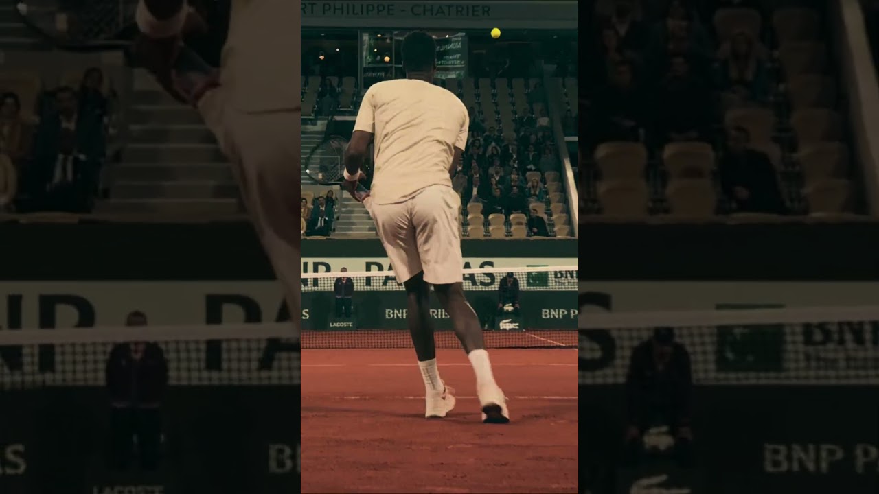 Gael Monfils doing Gael Monfils things ✨🇫🇷 #RolandGarros #GaelMonfils #Tennis #Sports