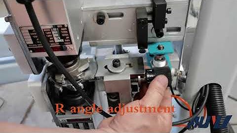 Curve edge bander trimming part