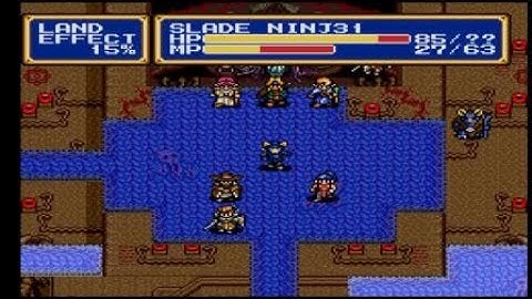 Shining Force 2 Enemy Overlap Glitch again