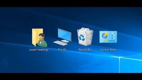 How to change Recycle bin name