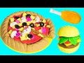 Dough Diner Café Cooking Set How To Make Pizzas Burgers Hotdogs Play Doh Food Toy Food Playset