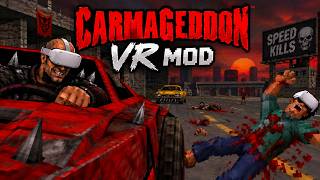 1997 Carmageddon VR Mod w. 6DOF Motion Controls + Download for PCVR, Quest & PICO