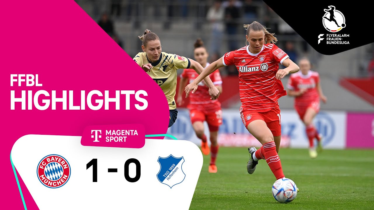 FC Bayern München - TSG Hoffenheim Highlights FLYERALARM Frauen-Bundesliga 22/23