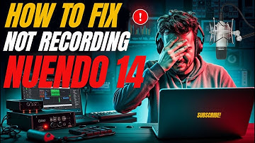 How to fix No Input in Nuendo14 #cubase  14 not recording 2025 MACOS X