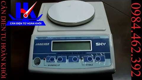 Cân Điện Tử SKY 300g 600g 1500g | #Hiệu chỉnh cân Sky 300g Cân Điện Tử Hoàn Khôi