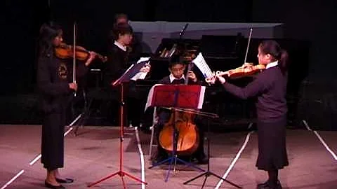 Trio Sonata, JS Bach, the Crowden School, 1/25/2006