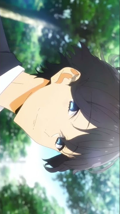 anime characters in slow motion