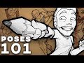 How to DRAW DYNAMIC POSES! - Action, Foreshortening, Construction and More!