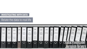 Giannina Segnini - Relate the data to real life