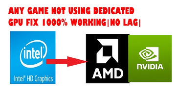 FIX! GAME NOT USING DEDICATED GRAPHICS[AMD/NVIDIA]GAME LAG FIX ||WINDOWS 10 || BY INCUS GAMING