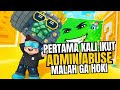 PERTAMA KALI IKUT ADMIN ABUSE MALAH GA HOKI 😢 - Roblox Escape Tsunami for Brainrot