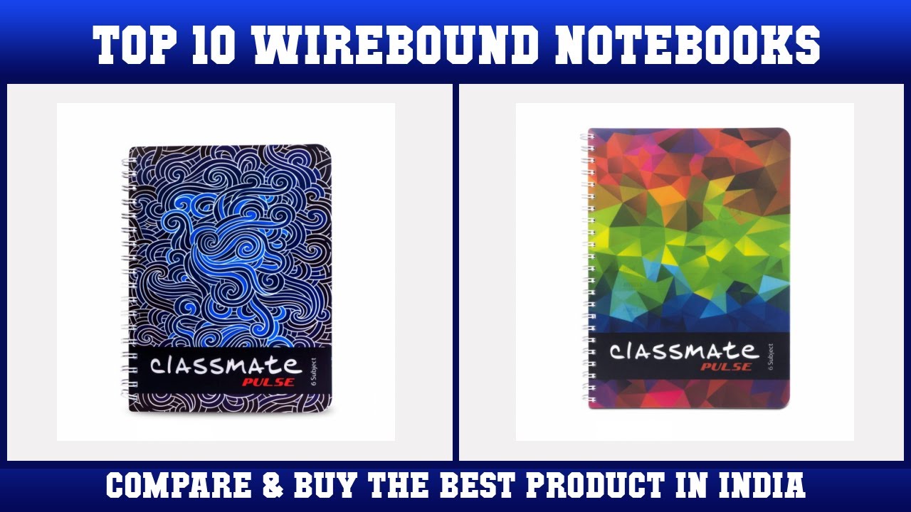 Top 10 Wirebound Notebooks to buy in India 2021 | Price & Review