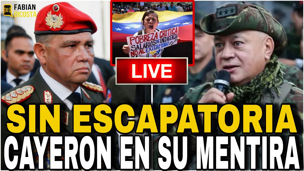 ÚLTIMA HORA 🔴 ¡RÉGIMEN SIN ESCAPATORIA! ARREMETIDA DE LOS EEUU CAERAN EN 6 MESES