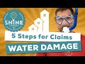 Water Damage Claim: A 5 Step Overview