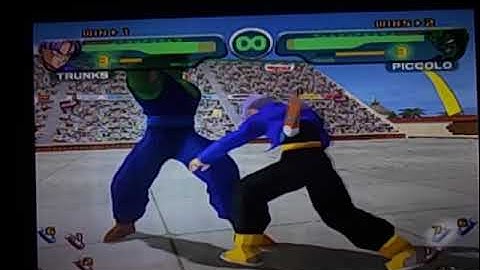 Dragon Ball Z Budokai(Gamecube)-Trunks vs Piccolo II