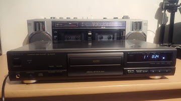 Technics SL-PG490 CD Player - Demo (no sound)