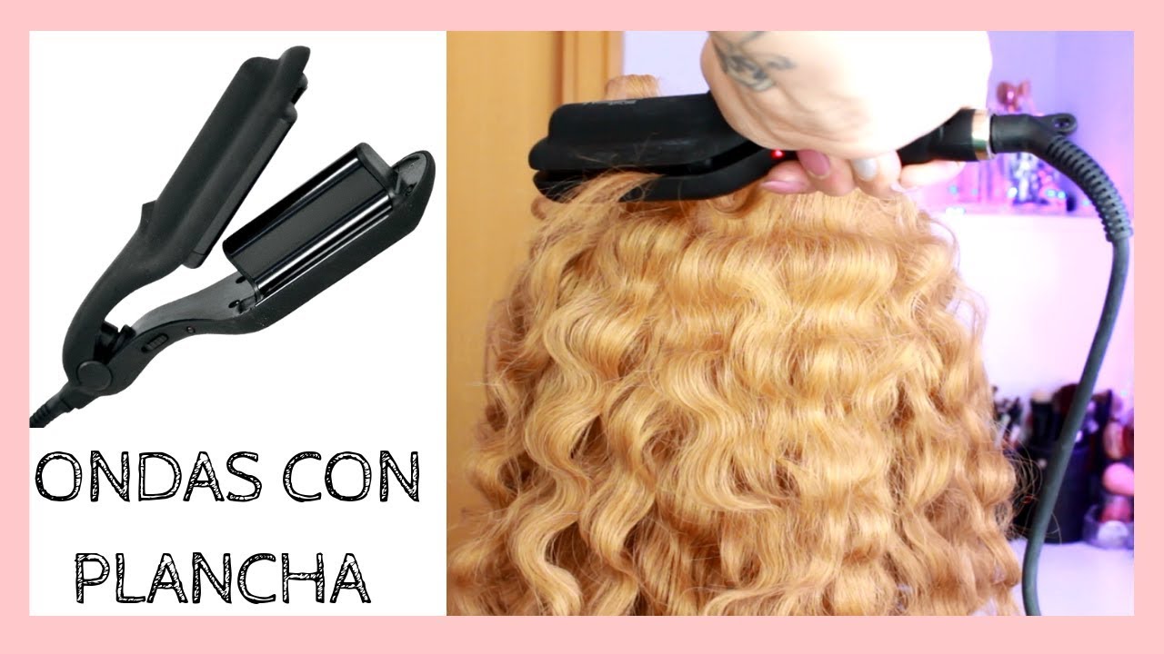 ONDAS CON PLANCHA DEEP WAVE DE TI CREATIVE 🎀 sandranewlook - YouTube