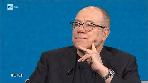 Carlo Verdone: "La carezza della memoria" - Che Tempo Che Fa 14/02/2021