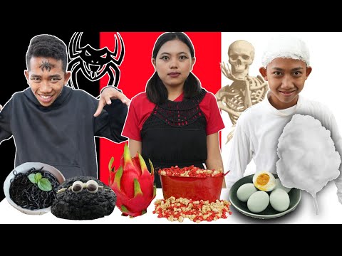 PILIH KARAKTER MONSTER SESUAI MAKANAN 1 WARNA ! ADA BONEKA SQUID GAME JAHAT😱 | Mikael TubeHD