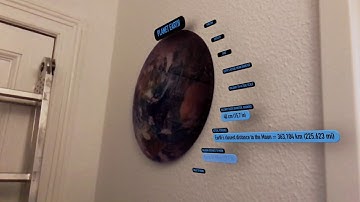 #m00nwalk: A To-Scale Mixed Reality Installation About Earth, Moon & Ourselves, In Our Hallway