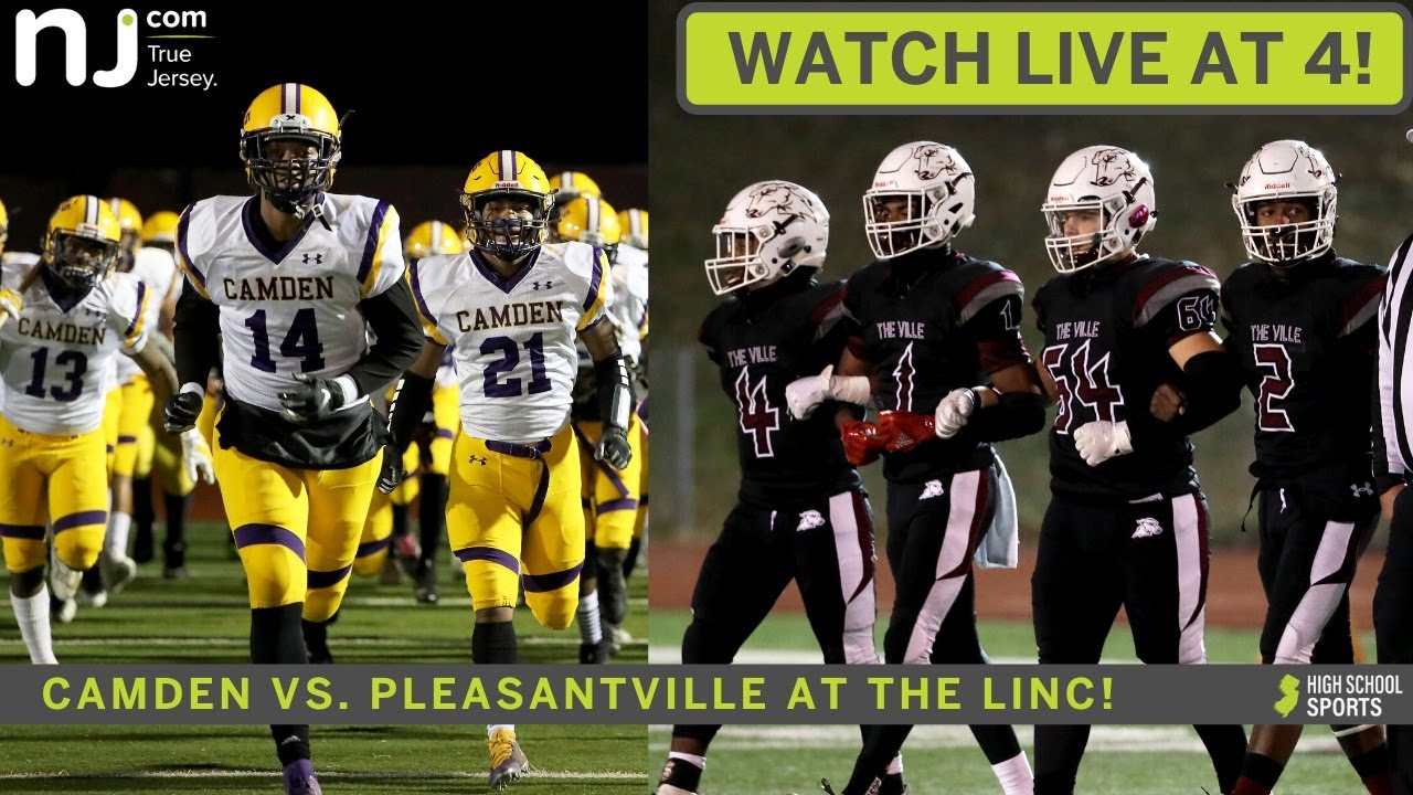Camden vs. Pleasantville NJSIAA football playoff game hosted by