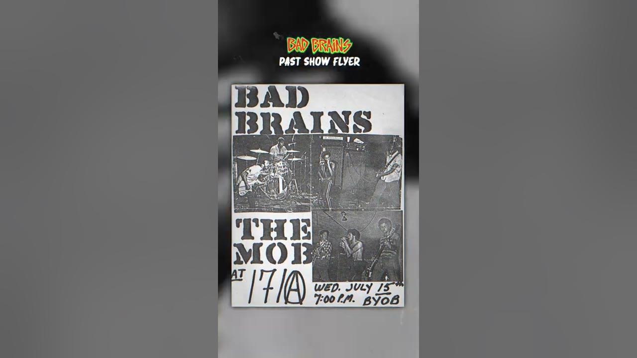 ⚡️Bad Brains Flyer - On this day! ⚡️ ⚡️Bad Brains Flyer - On this day! ⚡️