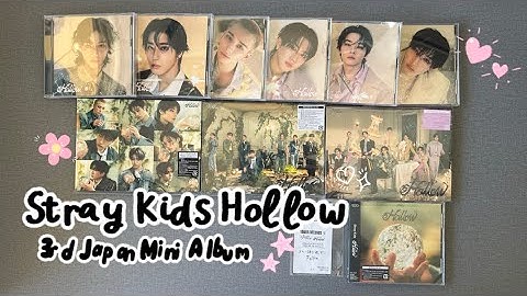 Stray Kids Hollow Unboxing [3rd Japan Mini Album] #straykids #stay #unboxing #hollow #skz
