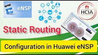 How To Configure Static Routing In Router On Ensp Huawei Hindi Urdu English