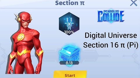 DC World Collide - Digital Universe Section 16 π (Pi)