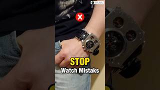 Watch Fashion Mistakes ⌚❌| #short #viral