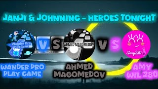 Tiles Hop | Janji & Johnning - Heroes Tonight | Me vs @AhmedMagomedov-u4y vs @Amy_280 | 3 in 1 screenshot 1