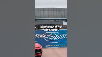 Ride Testing on Test Track 3.0 at Epcot #epcot #testtrack #disney #disneyworld #disneyparks #wdw