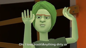 Oscar, I love trash, Plotagon edition