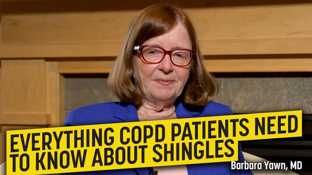 Everything COPD patients need to know about shingles