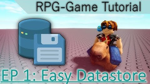 Easy Datastore :) - RPG GAME TUTORIAL🛠 Episode 1 (Roblox Studio scripting) #roblox #robloxstudio