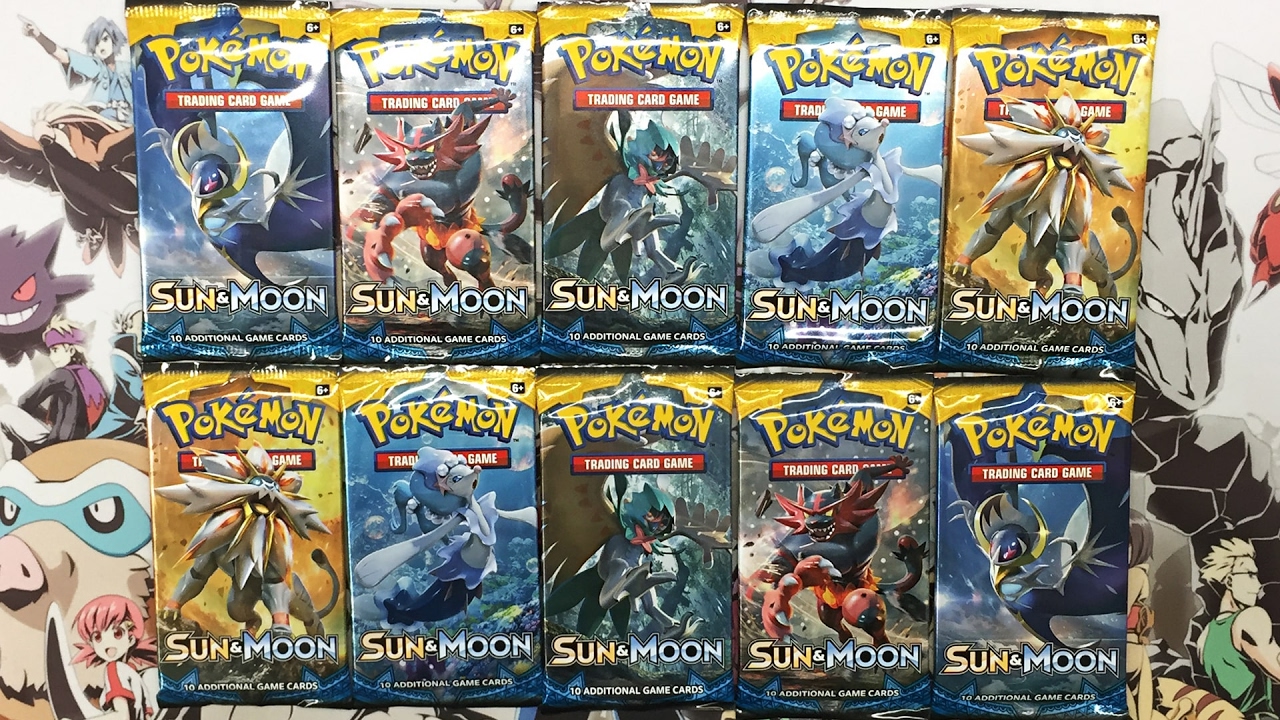 IT'S RELEASE DAY! POKEMON SUN AND MOON BOOSTER PACK OPENING!! - YouTube