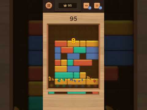 Falling Puzzle   Wood Block First Play