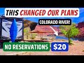 RV CAMPING ON THE COLORADO RIVER! LEES FERRY CAMPGROUND AZ (RV LIFE)