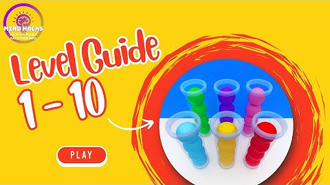 Sort It 3D Level 1 - 10 Walkthrough